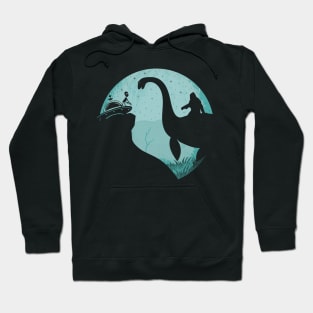 Bigfoot Loch Ness Monster Ufo Alien Hoodie